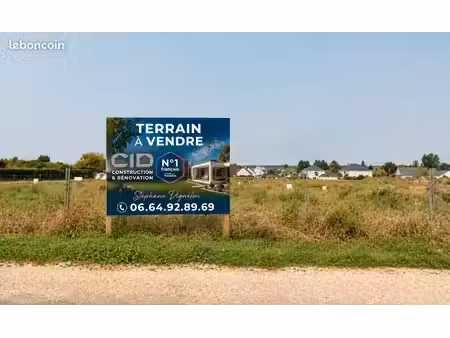 terrain 483 m² amboise