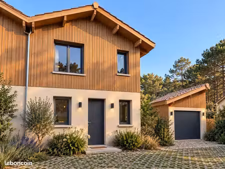maison duplex avec garage et jardin lacanau océan