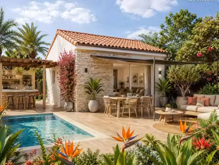 villeneuve-lès-maguelone (34750) – maison neuve de plain-pied de 42 m² sur terrain de 280 