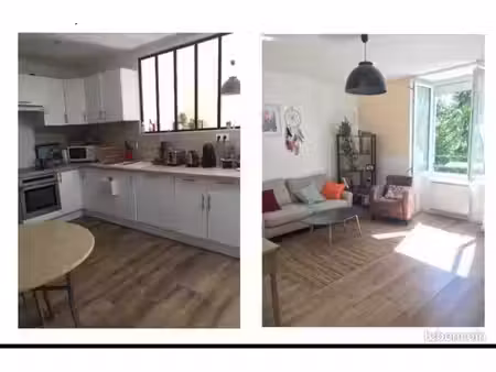 appart t5 rénové en 2018  + garage + cave à dole saint ylie