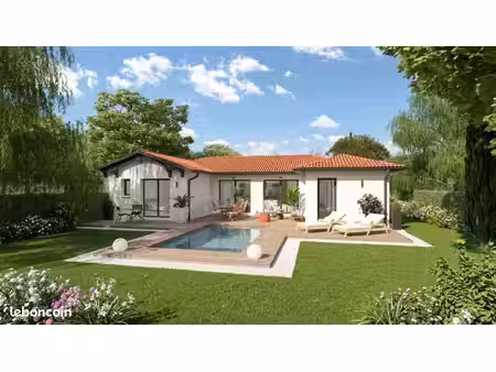 projet de construction d'une maison 108 m² avec terrain à mios (33)