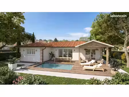 projet de construction d'une maison 113 m² avec terrain à biganos (33)