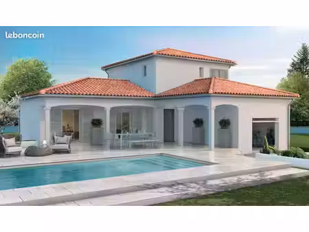 maison entierement sur mesure a mios 33380 d une superficie de 180m² composee de 4 chambre