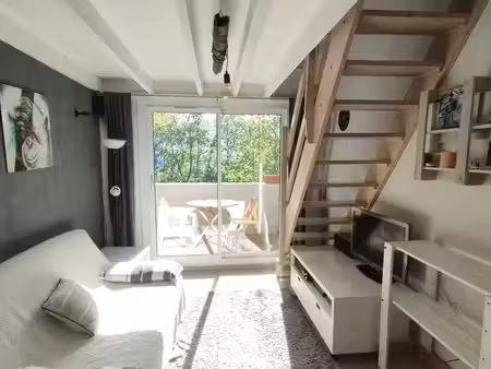 appartement duplex 45m² huez - terrasse sud