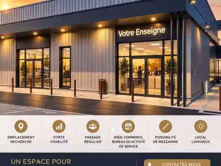 local commercial 50 m² – champagnole – toutes activités