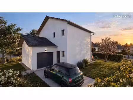 projet de construction d'une maison 100 m² avec terrain à sinard (38)