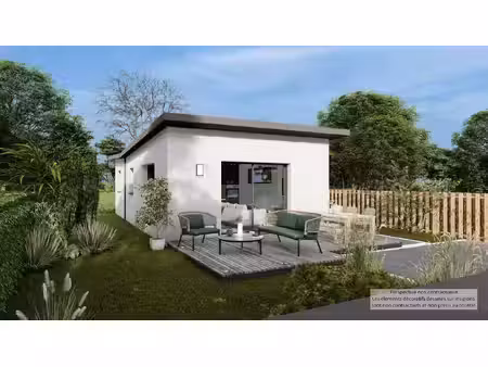 terrain avec maison neuf à vendre
