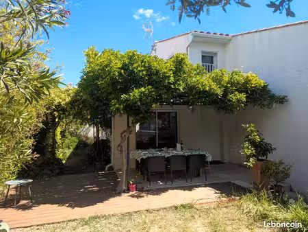 clapiers – maison avec jardin au calme  entre forêt et lez