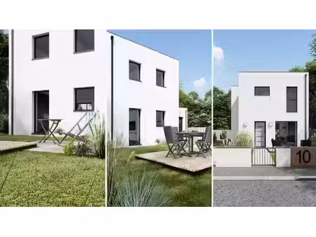 terrain avec maison neuf à vendre
