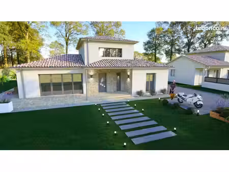 projet de construction d'une maison 133 m² avec terrain à la teste-de-buch (33)