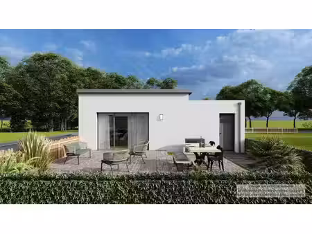 terrain avec maison neuf à vendre