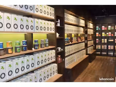 fonds de commerce – thé premium  café & épicerie fine – galerie commerciale - 15 km rennes