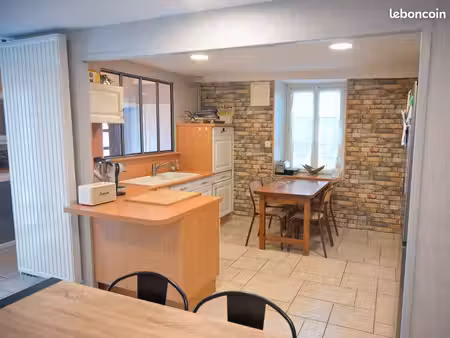 maison de village 110 m² - 3 chambres - garage - jardin