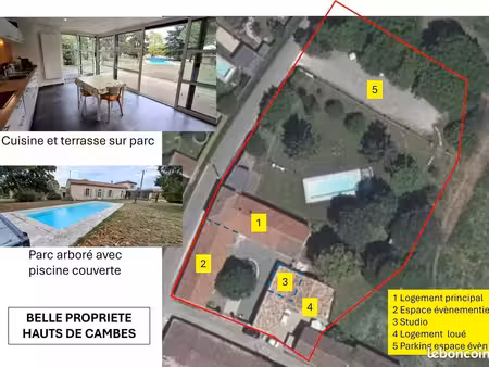vente propriete & espace evenementiel
