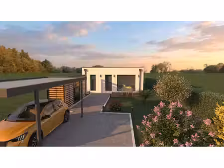 terrain avec maison neuf à vendre