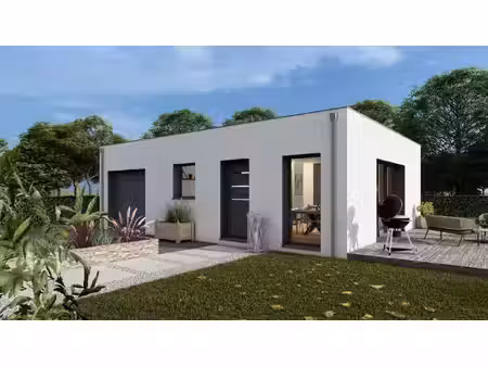 terrain avec maison neuf à vendre