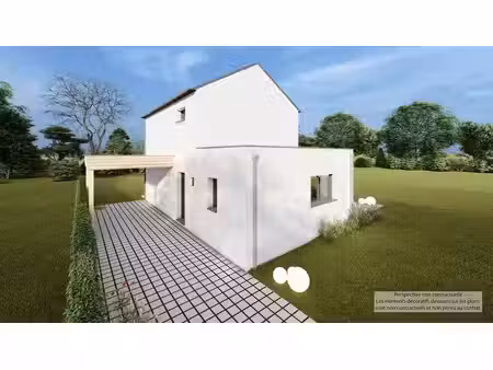 terrain avec maison neuf à vendre