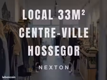 local commercial 33 m² soorts hossegor