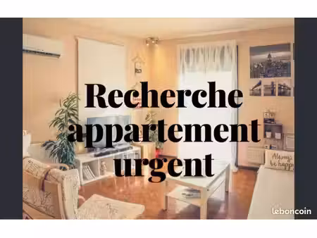 recherche appartement urgent