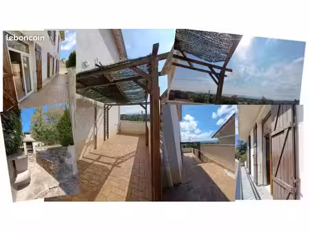 charme et atypisme pour ce t4 spacieux et lumineux  garages  terrasses  jardinet