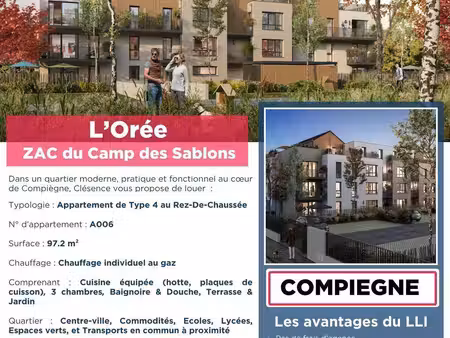 appartement à louer