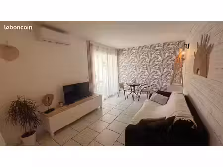 location appartement studio meublé - la grande motte - point zéro - novembre à mai