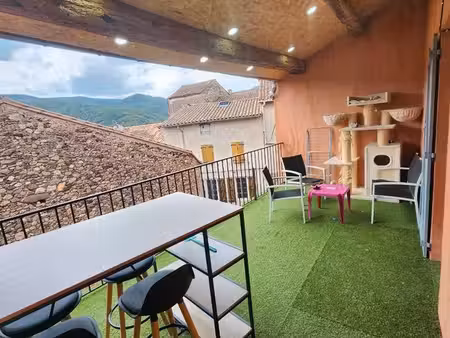 ? maison de 73 m² rénovée à neuf  tout équipée  grande terrasse de 19 m² plein sud