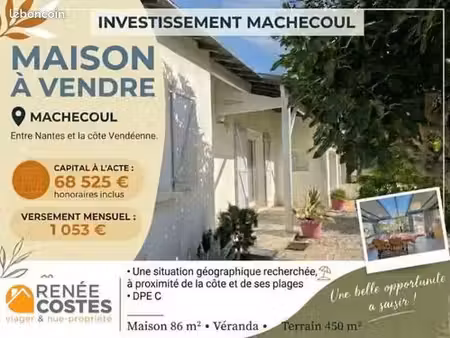 maison en viager 5 pièces 86 m²