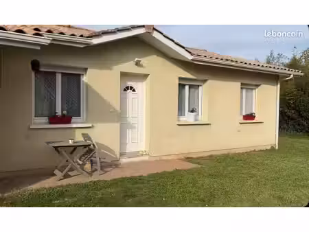 maison t4 de 90 m² avec garage et jardin clos