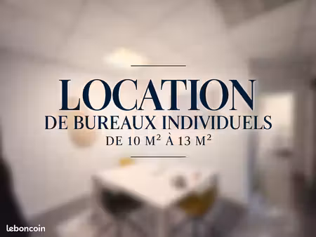 location – bureaux individuels