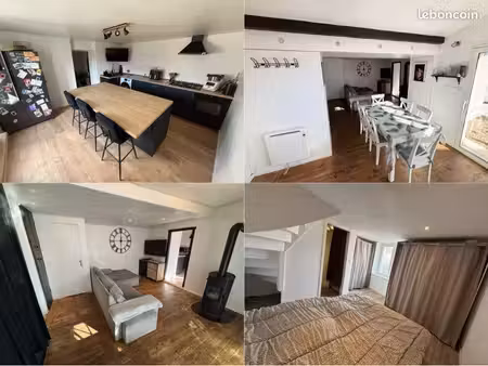? maison de ville 5 pièces – 100 m² – extérieur 60m² – craintilleux