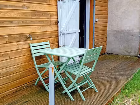 maison équipée type 2 avec terrasse jardin et local vélo