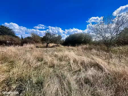 terrain 821 m² moze sur louet