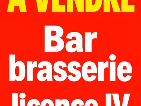 fond de commerce/brasserie/bar/licence iv