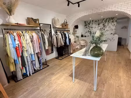 cession boutique prêt à porter équipée 60m2 castelnau de médoc