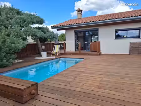 maison 120m2 avec piscine