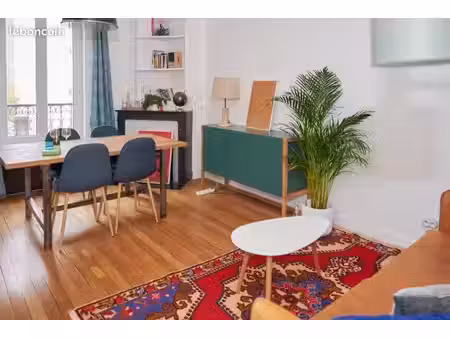 2 pièces meublé haut de gamme – 40 m² – vincennes – location flexible