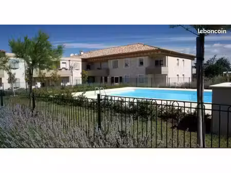 location appartement dans résidence avec piscine