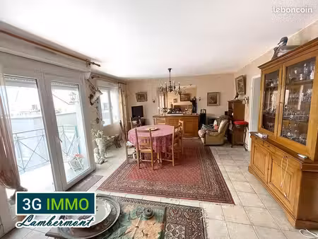 appartement 90m² / 3 chambres / parking int. / balcon