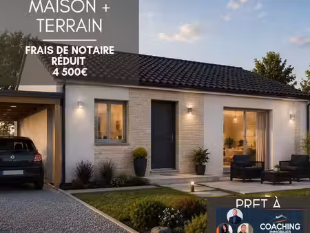 pavillon 4 pièces 60 m²
