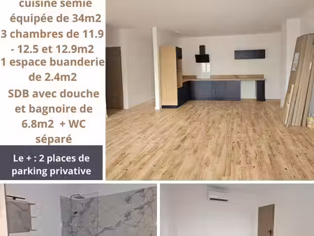 t4 immeuble rénové beauzac