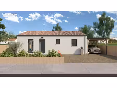 projet de construction d'une maison 63 m² avec terrain à sainte-pazanne (44)
