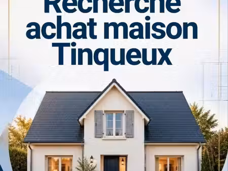 recherche active achat maison 3 chambres avec jardin tinqueux