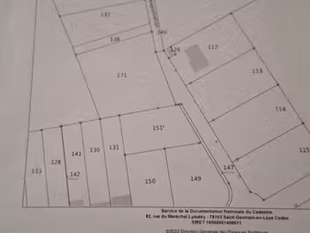 servigny les raville terrain 750m2 75000