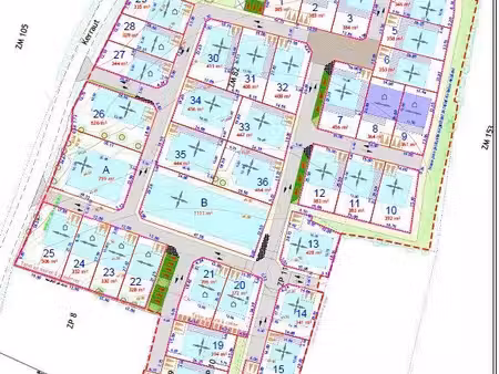 terrain à bâtir de 353 m² à marzan (56)