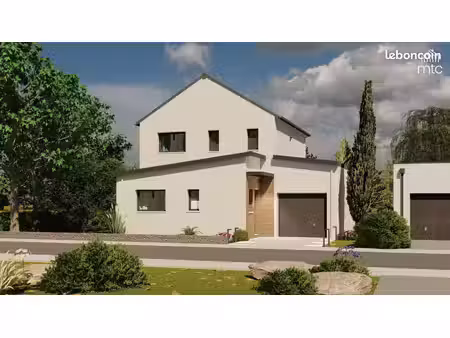 maison 112.6 m² avec terrain à durtal (49)