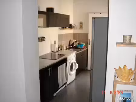 t2 bis avec cour 45 m² – 1 chambre – 1 bureau – denain – 567 hc
