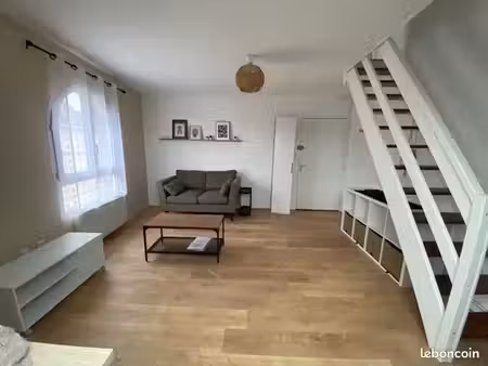 duplex t2bis-36m2 carrez/61m2 au sol-rénové- gare- centre-ville