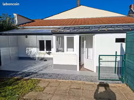 plein-pied 42m2 au calme maubeuge 1 chambre