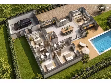 projet de construction d'une maison 108 m² avec terrain à vallet (44)